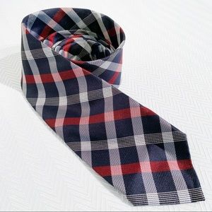 Plaid Silk Necktie